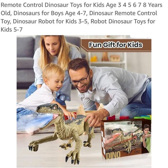 NWT Remote Control Dinosaur Toy - Picture 8 of 9